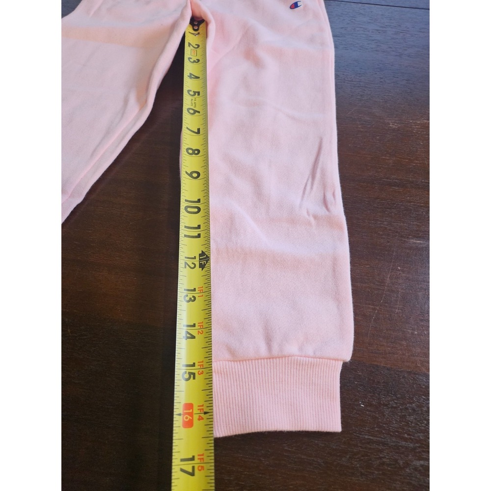 Champion Little Girl's Fleece Hoodie & Jogger Outfit Set Size 5 Pink/Gray NWT - Picture 10 of 10
